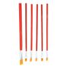 6Pcs Paint Brush Set Multifunctional AntiShedding Bristles Watercolor Painting Brush for Painters