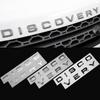 ABS Letters Discovery Front Hood Badge Emblem Cover Rear Trunk Logo Sticker Decal For Range Rover Car Styling Accessories