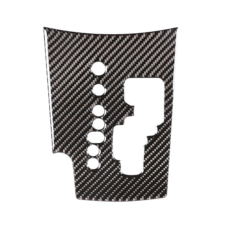 Car Carbon Fiber Inner Center Control Gear Shift Panel Frame Cover Trim For Toyota Rav4 RAV 4 2006 2007 2008 2009 2010 2011