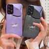 Алмазная бабочка для Samsung Galaxy S10 4G S20 11E 30 S21 22 S24 Fe Pro S23 S25 Ultra 5G S9 Закаленное стекло Чехол для телефона