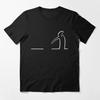 La Linea Bike Amazing Print Tee Unisex Shortsleev Breathable Graphic T Shirts Harajuku Casual Streetwear Tops Unisex Clothing