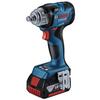 Bosch Professional 18V Cordless Impact Wrench Carrying Case Bolts and Nuts Replacement GDS18V-330HC (2 5.0Ah, Charger, Included)