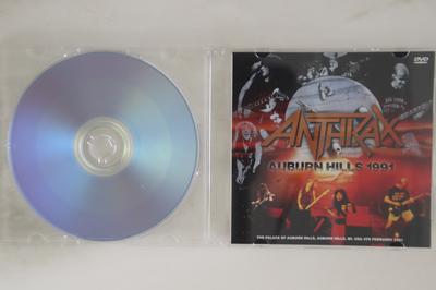 DVD ANTHRAX - Оберн-Хиллз 1991 НЕТ НЕ НА ЛЕЙБЛЕ Неизвестный Металл Использован