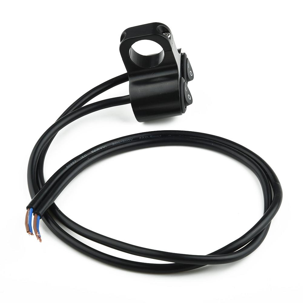 Dual Light Switch Motorcycle Handlebar Aluminum Alloy Multiple Protection
