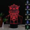 Star Wars Mini 3d Night Lamp For Kids Room And Collectors