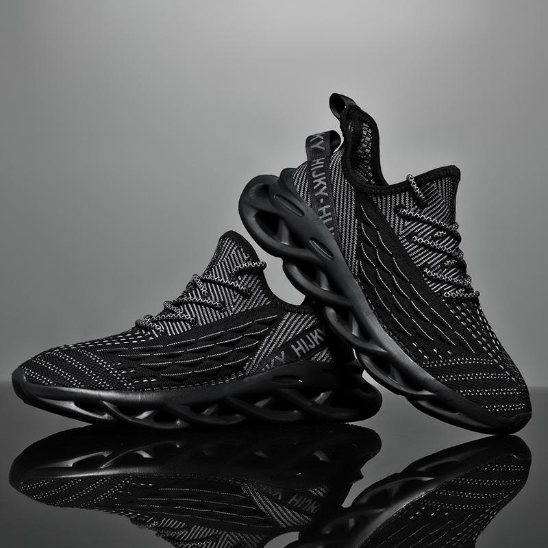 Мужские кроссовки большого размера, сверхлегкая спортивная обувь для бега, дышащие кроссовки с сеткой, уличная модная прогулочная обувь