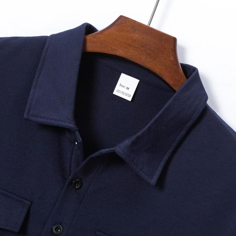 Мужская новая летняя рубашка с коротким рукавом, однотонная, модная, повседневная, тонкая, удобная, с лацканами, мужская рубашка с коротким рукавом