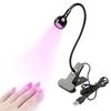Led Ultraviolet Lights Uv Glue Curing Desk Lamp Nail Dryer Money Detect Light For Diy Nail Art Cash Medical