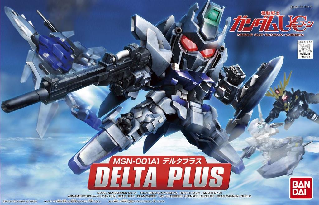 BB Senshi Delta Plus Suit Gundam No.379 MSN-001A1 (Mobile UC)