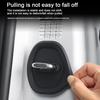 4Pcs Silicone Car Door Latch Protective Cover Universal Shock Absorption Door Lock Cover Anti-Rust Door Lock Shield for Vehicle Lock Cylinder