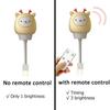 USB мультяшный милый ночник с дистанционным управлением постоянного тока 5 В для детской спальни, декоративный светильник для кормления, прикроватная лампа для ноутбука