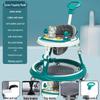 Multifunctional Baby Walker: Anti-Rollover, Anti-O-Leg, Sit-and-Push Learning Trolley