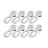 4Pair Steel Bike Bicycle 12Speed Chain Missing Link Connector Parts Cycling Accessorysilver