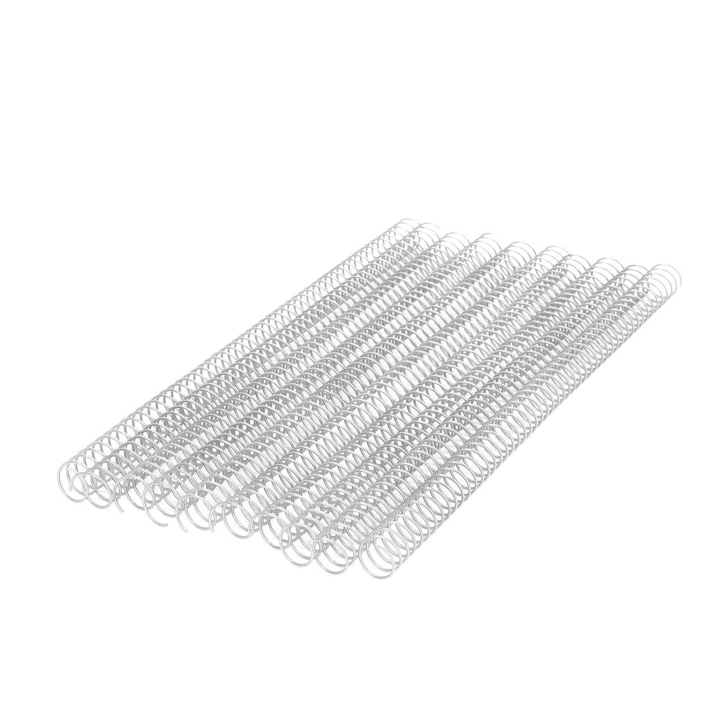 100 шт. переплетная спираль диаметром 16 мм, 48 петель, 4:Спиральная катушка для переплета A4, 1 шаг, емкость 140 листов