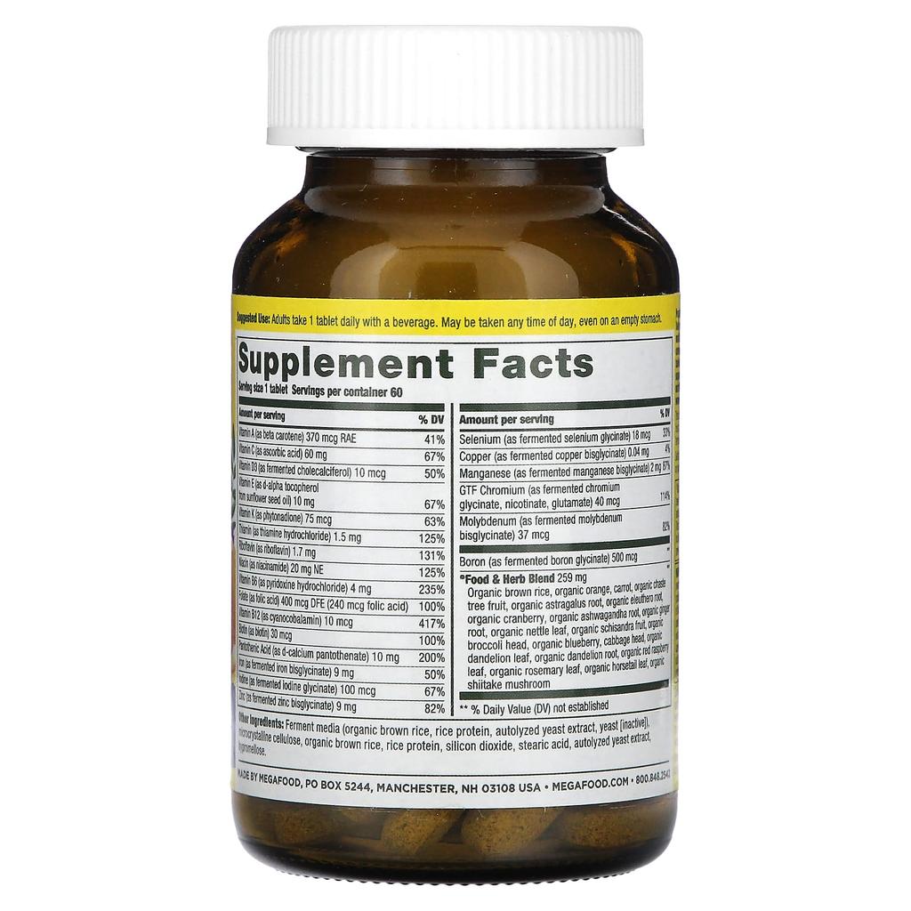 Women'S One Daily Multivitamin, 60 Tablets