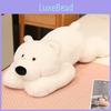 Cute Bear Plush Toy Hug Pillow With Prone Design Suitable For Childrens Gifts