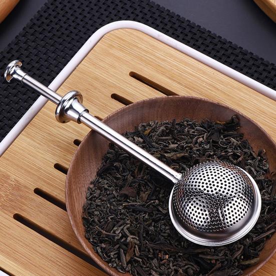 2 шт. заварочный чайник из нержавеющей стали с удлиненной ручкой, усиливающий ароматический чайный фильтр для аксессуаров для дома