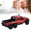 Модель автомобиля Toyota LC-6X6 в масштабе 1/32, сплав ABS, материал, игрушечный автомобиль из сплава, высокая имитация, прочный, яркий цвет для подарков