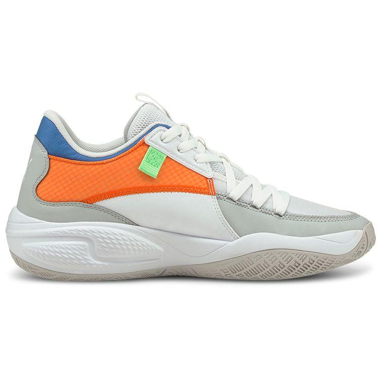 Puma Кроссовки Court Rider Twofold Unisex Белый Дворцово-Синий 195658-01