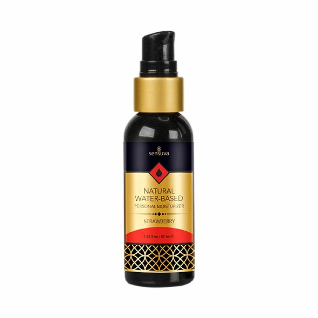 Lubricant - Sensuva Natural Water-Based Strawberry 57 Ml