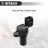 uxcell Camshaft Position Sensor for Mitsu Bishi Eclipse 1996-2005 ABS MD327107 Black