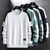 Men's Clothing Spring Sweatshirts Hip Hop Side Striped Sweatshirts Men Streetwear Hip Hop Clothes Long Sleeve Shirts Trend