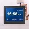Белый/Черный Пульт Дистанционного Управления Цифровые 8'' Светодиодные Часы-Календарь Будильник Крупные Буквы Мультимедиа и путешествия дом офис Настольные Часы