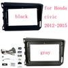 9-дюймовая автомобильная радиоприемник-мультимедиа-все-в-одном, рамка для Honda Civic 2012 2013 2014 2015 Canbus Box, декодер, панель приборов