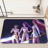 Kpop Demon Anmie H-Hunters Floor Mat Non-Slip Laundry Room Mat Laundry Decor Balcony Child Living Room Bedside Mats