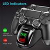 Dual USB Controller Charger Charging Stand for PS4/Pro/Slim Game Controller Joypad Joystick