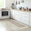 2x6 футов Ретро Американская Кухня Мягкий Хлопковый Коврик для Пола Длинный Полосатый Ковер Стирка Водонепроницаемый и Маслостойкий Коврик для Ног Ковер Домашний Декор