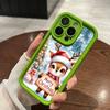 Чехлы для телефонов Ae106 Happy New Year art Merry Christmas для iPhone 16 14 13 11 Pro Max 15 7 8 6s Plus 12 mini XR XS Max Angel Eye Ladder Protective Cover