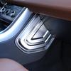 Для Land rover Range Rover Sport 2014-2026 ABS Серебристая Декоративная Наклейка Боковая Панель Центральной Консоли Автомобиля в Форме Буквы U Автоаксессуары