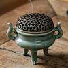 Керамическая курильница для благовоний для дома, сандаловое дерево, агаровое дерево, благовонная курильница, чайная церемония, украшение стола, поклонение Будде, предметы для жертвоприношений