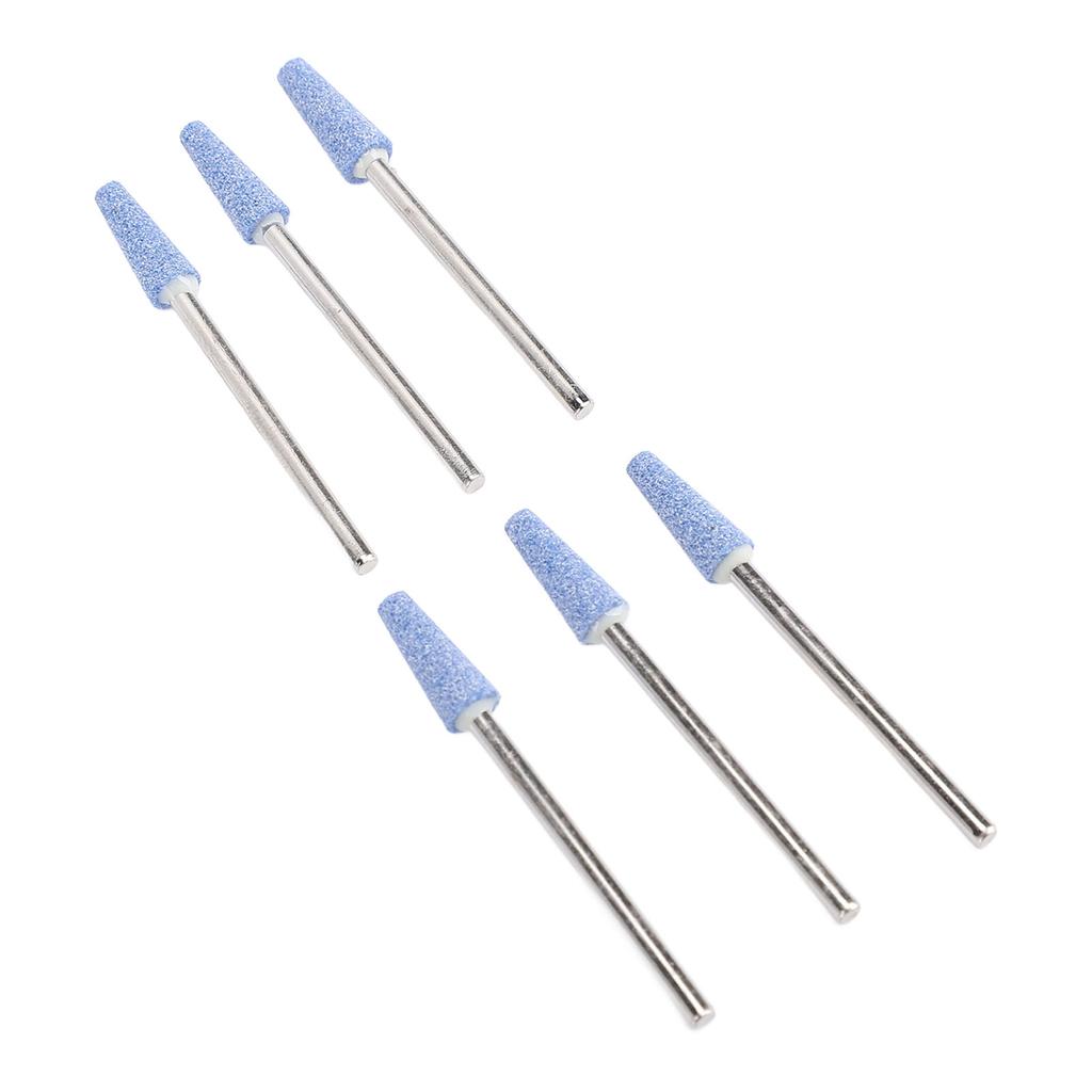 100pcs Nail Drill Bits Quartz Nail Polishing Heads Professional Portable Nail File Bits for Individu