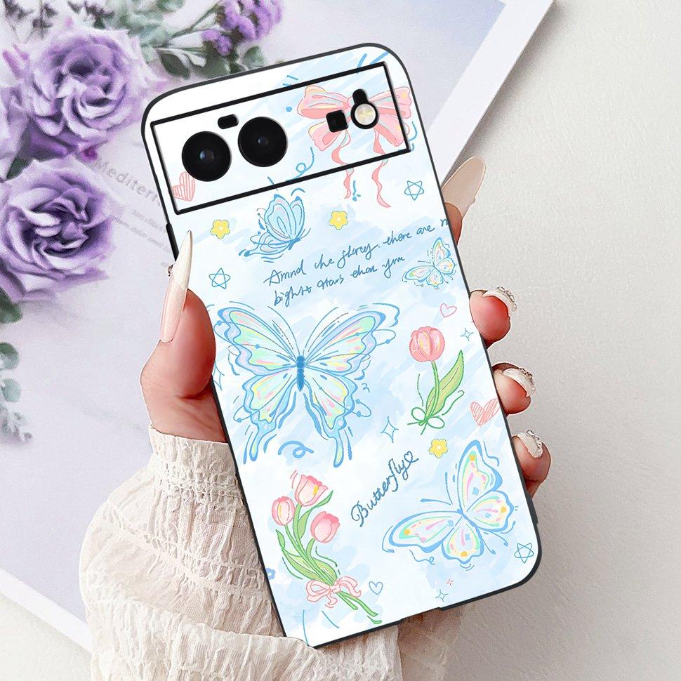 For Google Pixel 6 Case Cute Animals Soft Silicone Phone Cases For Google Pixel 6 Pixel6 Coque Ultra-thin TPU Back Cover Housing