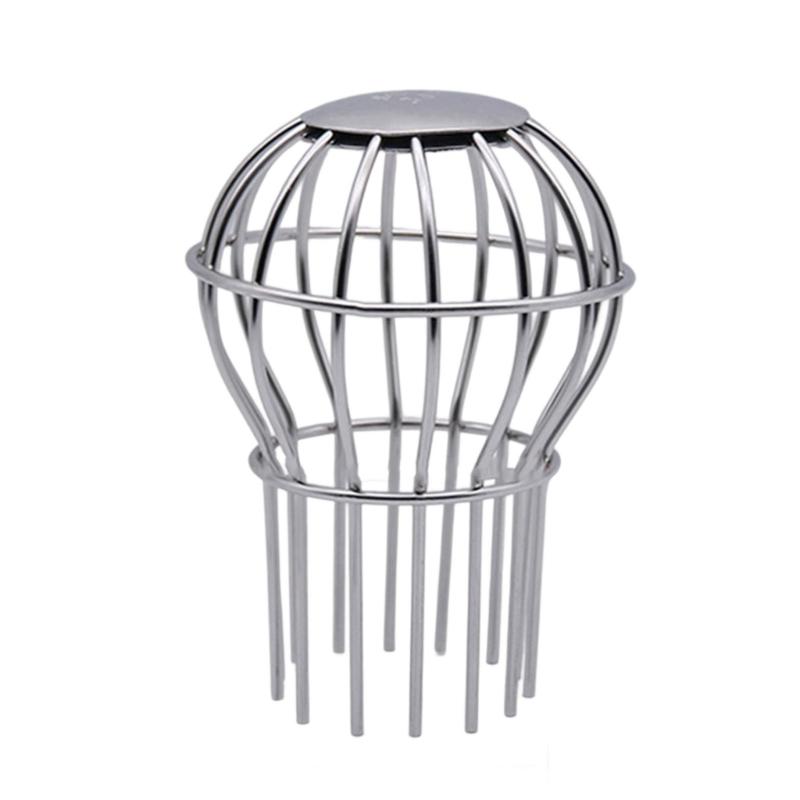 Улучшенные сферические листвоуловители, крышка для слива, стальная конструкция против засорения, сливная решетка для крыши, балкона, простая установка