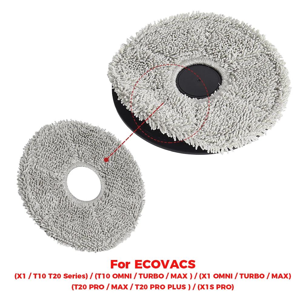 Тряпка для мытья полов для роботов-пылесосов Ecovacs X1 X2 X5 T10 T20 T30 Pro Omni T30 OMNI T30 MAX T30S T20 Omni T50 Pro Omni N30 Pro N30 Omni N50