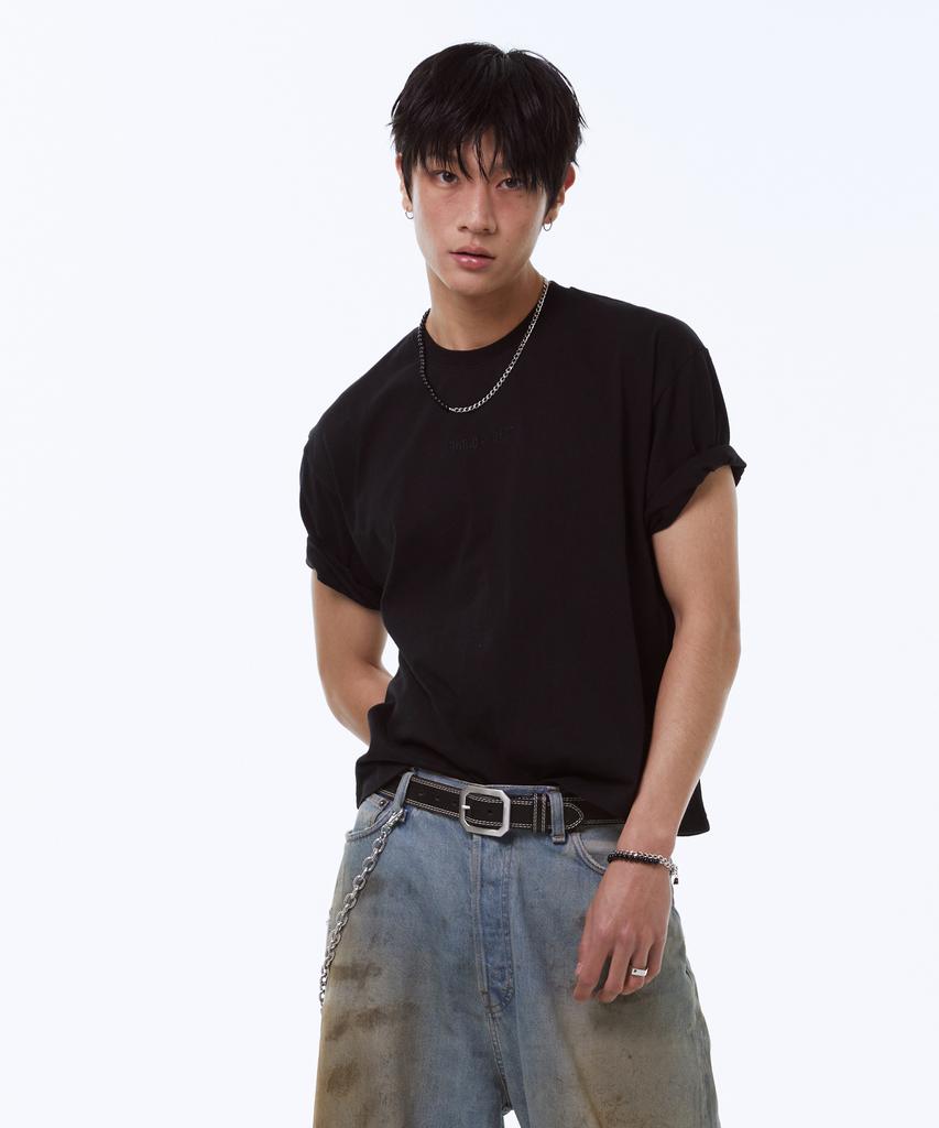 ONRIDPROJECT Men'S Logo Label T-Shirt - Black