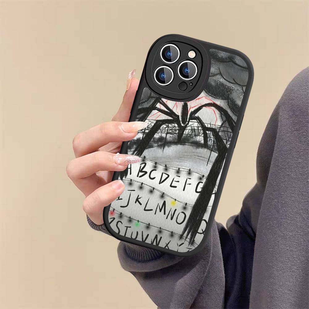 Горячий S-Stranger T-Things Кожаный Чехол Для Телефона Для IPhone 15 14 13 Pro Max 12 11 16 Plus Чехол Для Телефона