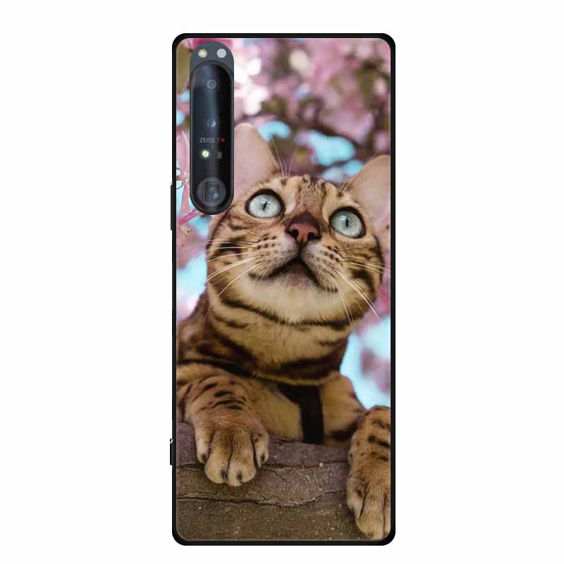Крутой силиконовый чехол для Sony Xperia 1 V Чехол с принтом Модный мягкий задний чехол для Sony Xperia 1V Чехол Защитные мультяшные оболочки