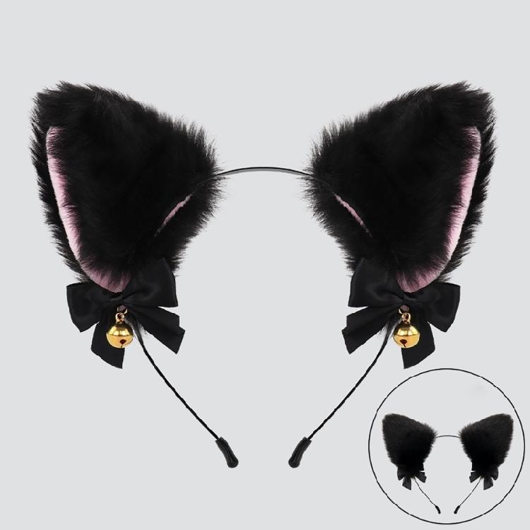 Костюм животного на Хэллоуин включает повязку на голову, хвост, перчатки для девочки для косплея на Хэллоуин