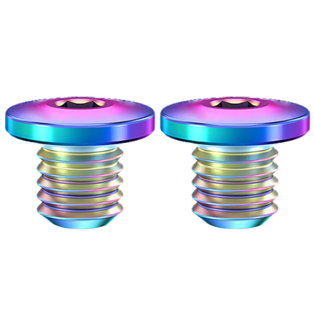 Bicycles Oil Cylinder Lid Bolts Set Fixed Screw Alloy Bicycles Hydraulic Brake Bolts Set For Bicycles Brake Lever Disc