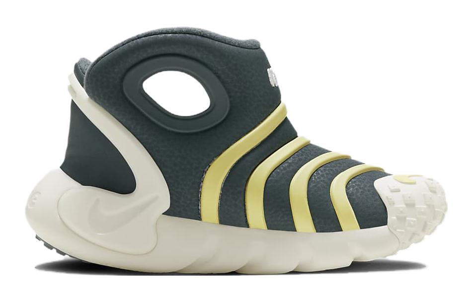 Nike Dynamo GO Slip Resistant Abrasion Resistant Mid top Kids Lifestyle Shoes Gray White Kids' DQ6009-300