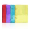 Waterproof Colored Binder Cover Transparent Notebook Protector Gift Handbook Cover  Journal