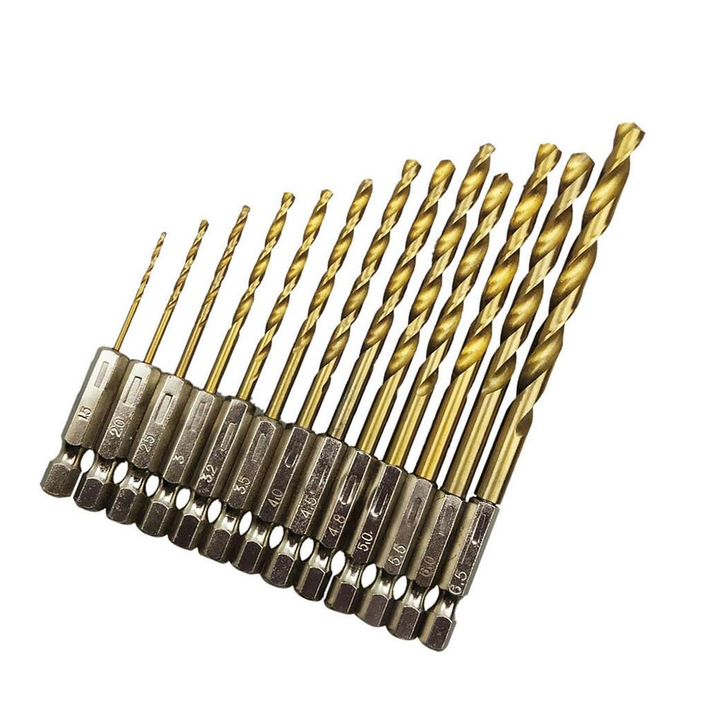 1.5mm-6.5mm HSS Drill Bit Hexagon Shank Accessories