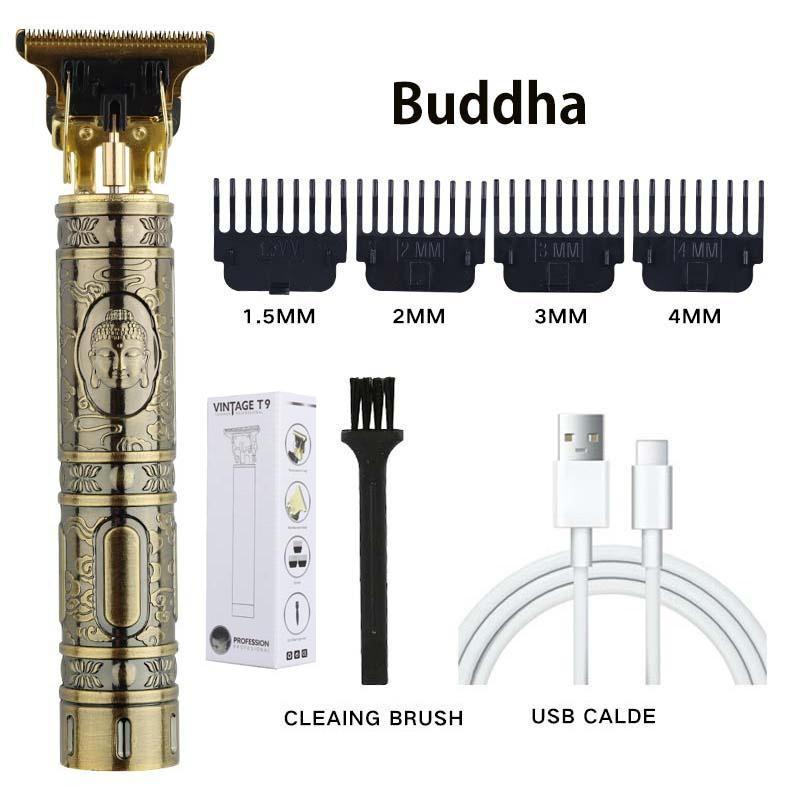 Профессиональная электрическая машинка для стрижки волос с коробкой для мужчин, USB аккумуляторная машинка для стрижки волос, мужская электробритва, триммер для волос, машинка для стрижки бороды