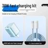 PD30W Gallium Nitride Charger for Apple 16/15 Pro Max/14 Plus - Compact Fast Charging Adapter