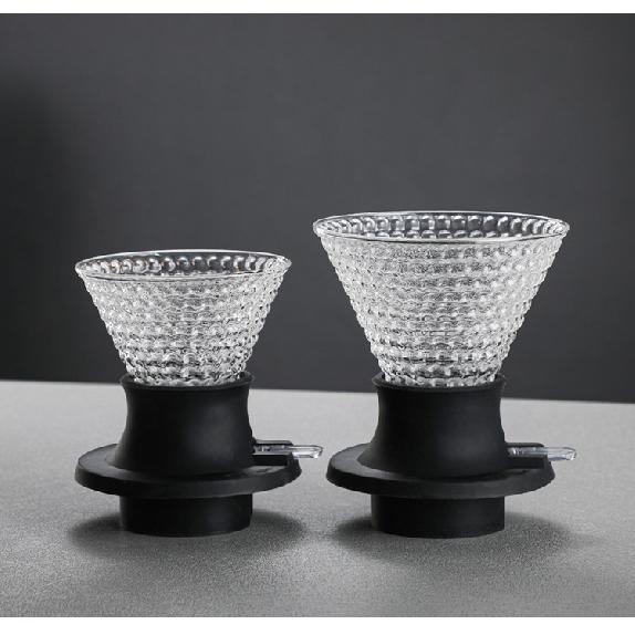 Кофейный набор V60 Стеклянный кофейник Кофейный фильтр Чашка для кофе Фильтрующая бумага Утолщенный стеклянный фильтр Кофейник