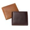 Genuine Leather Wallet with Multiple Card Slots, Retro Waxed Finish, Anti-RFID Coin Purse